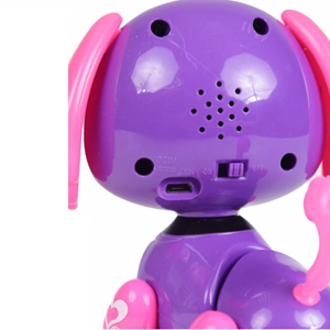 ربات اسباب بازی شارژی سگ سنسوردار بنفش تیره Electronic Robot Dog Smart Pet Dark Purple_اسباب بازی